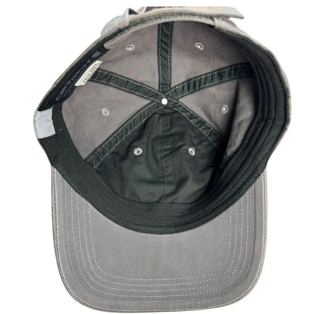 Carhartt Cap Freese and Nichols Hat Embroidered‎ Grey Adjustable Backstrap